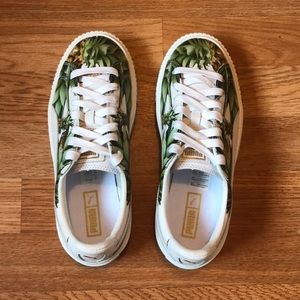 puma basket platform pineapple jr puma basket platform pineapple jr